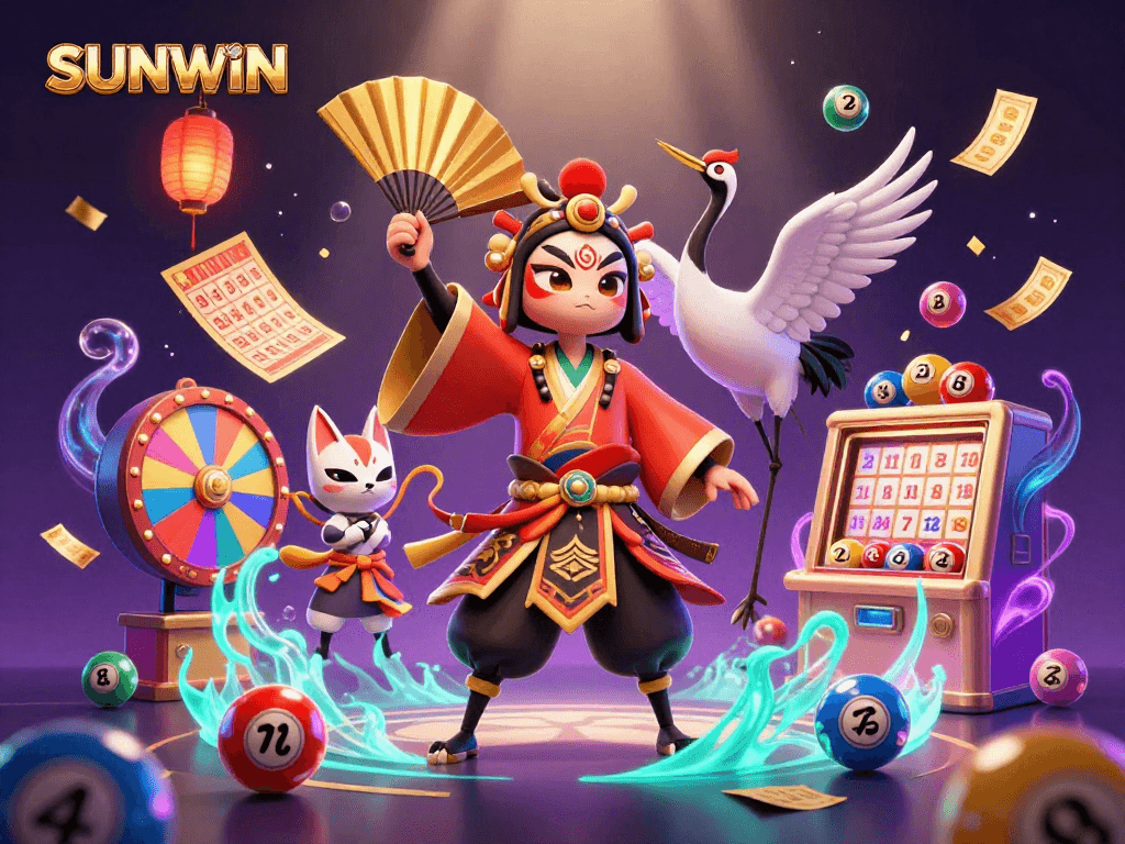 SUNWIN offers exhilarating gaming experiences with vibrant scenes of action and prizes.