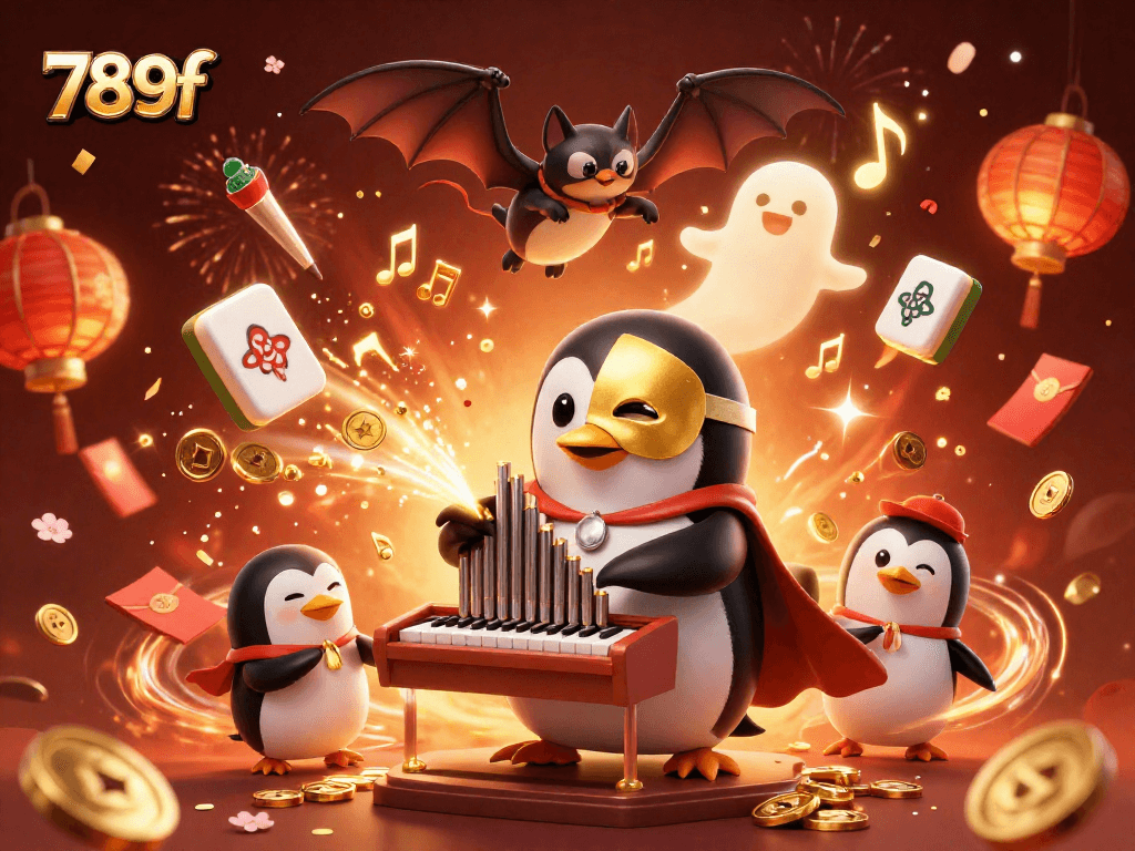 Experience the thrilling gaming world of 789f with vibrant 3D casino art showcasing gold coins and symbols.