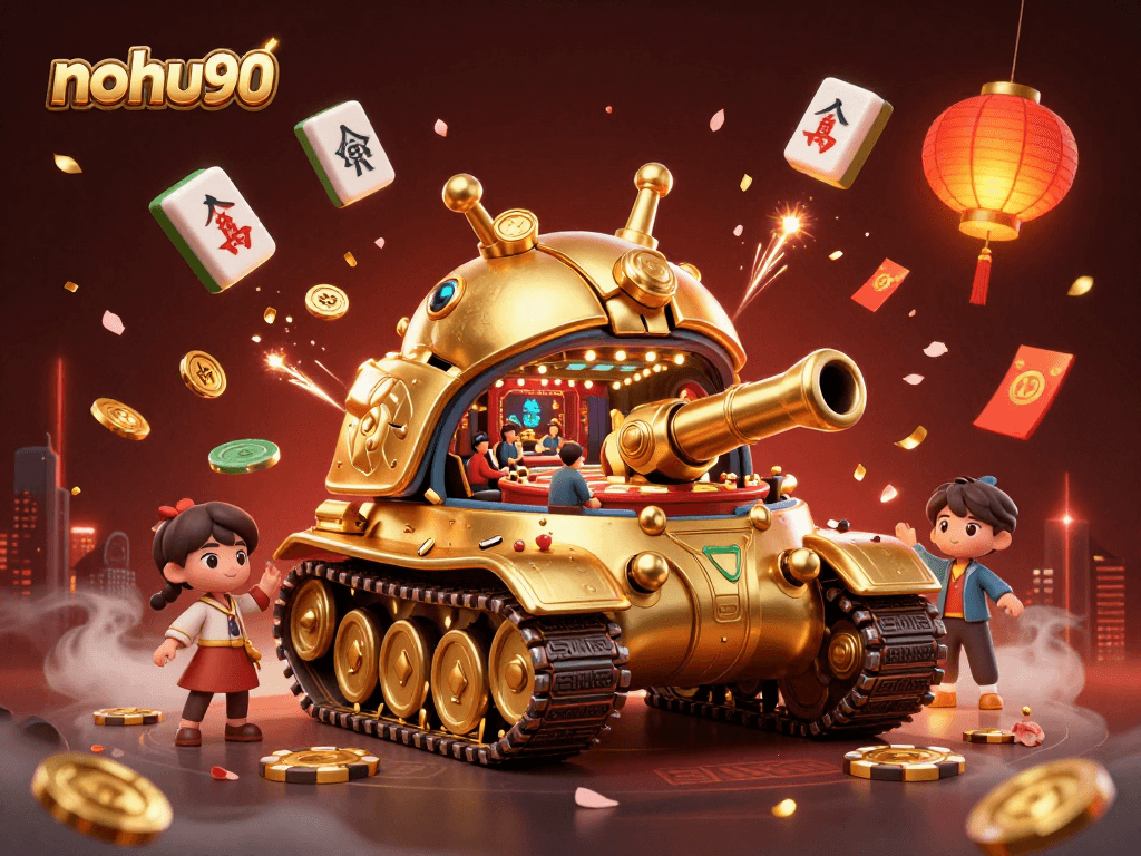 Experience the dazzling excitement of nohu90 with a golden beetle tank casino filled with joy and rich details.