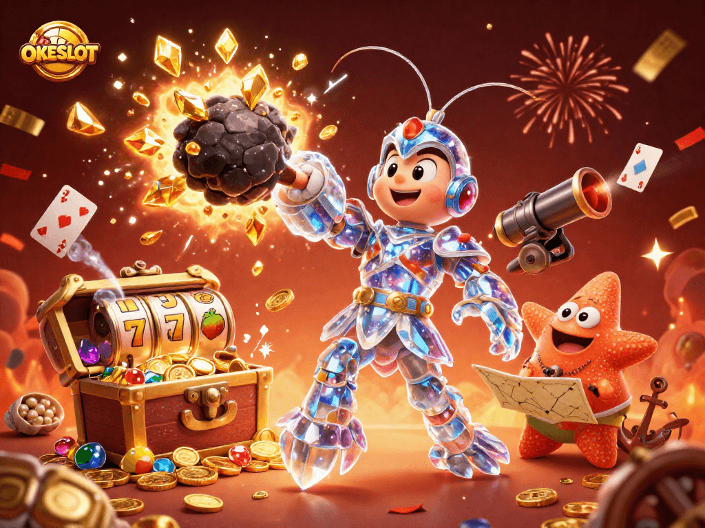 Temukan keberuntungan Anda dengan OKESLOT dan menangkan jackpot besar dalam permainan slot online.