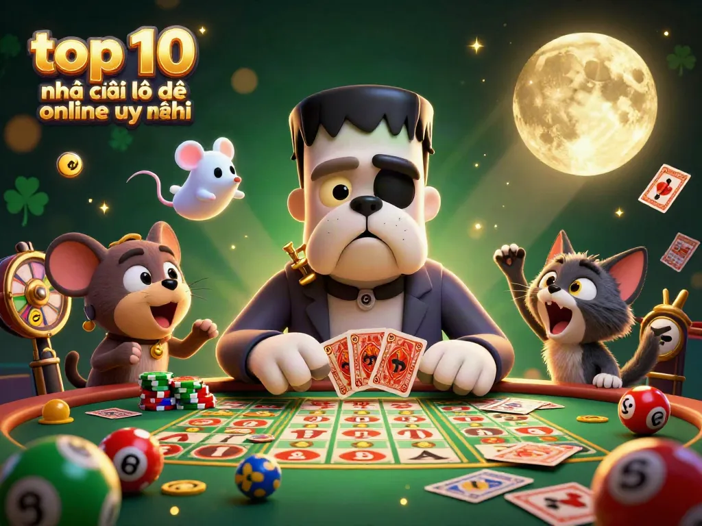 Deal cards and engage in lottery excitement featured in top 10 nhà cái lô đề online uy tín.