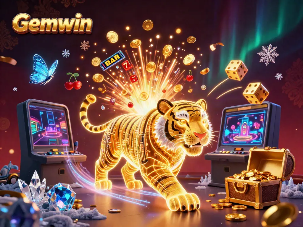 Experience thrilling wins at Gemwin with vibrant casino visuals and dynamic game elements.