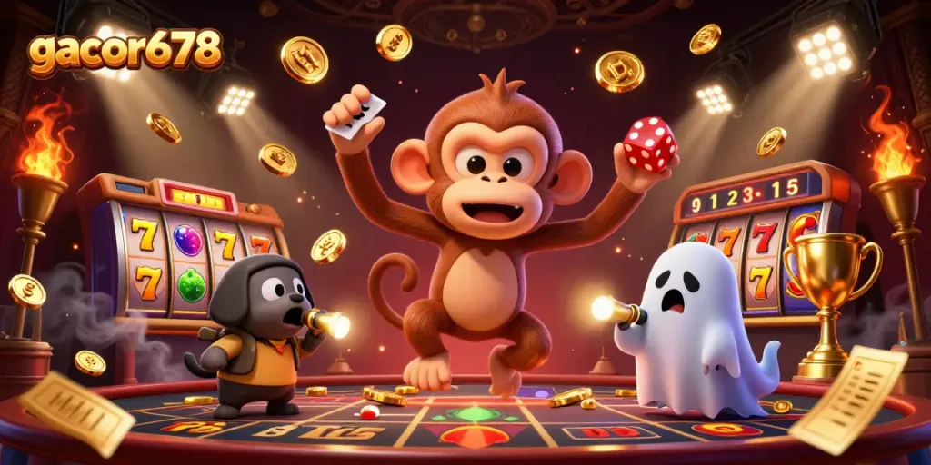Engage with gacor678's thrilling casino experience featuring playful elements and jackpot excitement.
