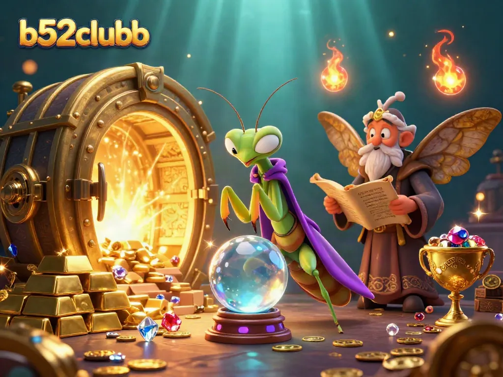 Engage with b52clubb's vibrant atmosphere as fortune tellers reveal casino fortune.