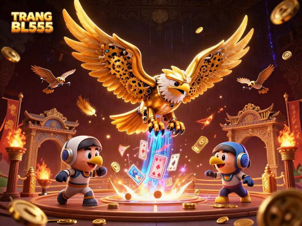 Trigger the excitement of TRANG CHỦ BL555 with dynamic casino-themed visuals and electrifying energy.