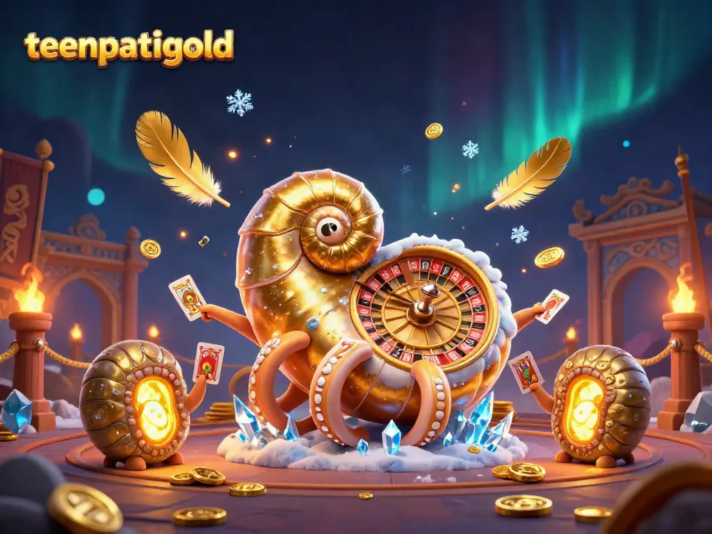 Experience the thrill of teenpatiigold with vibrant casino elements and dynamic character design.