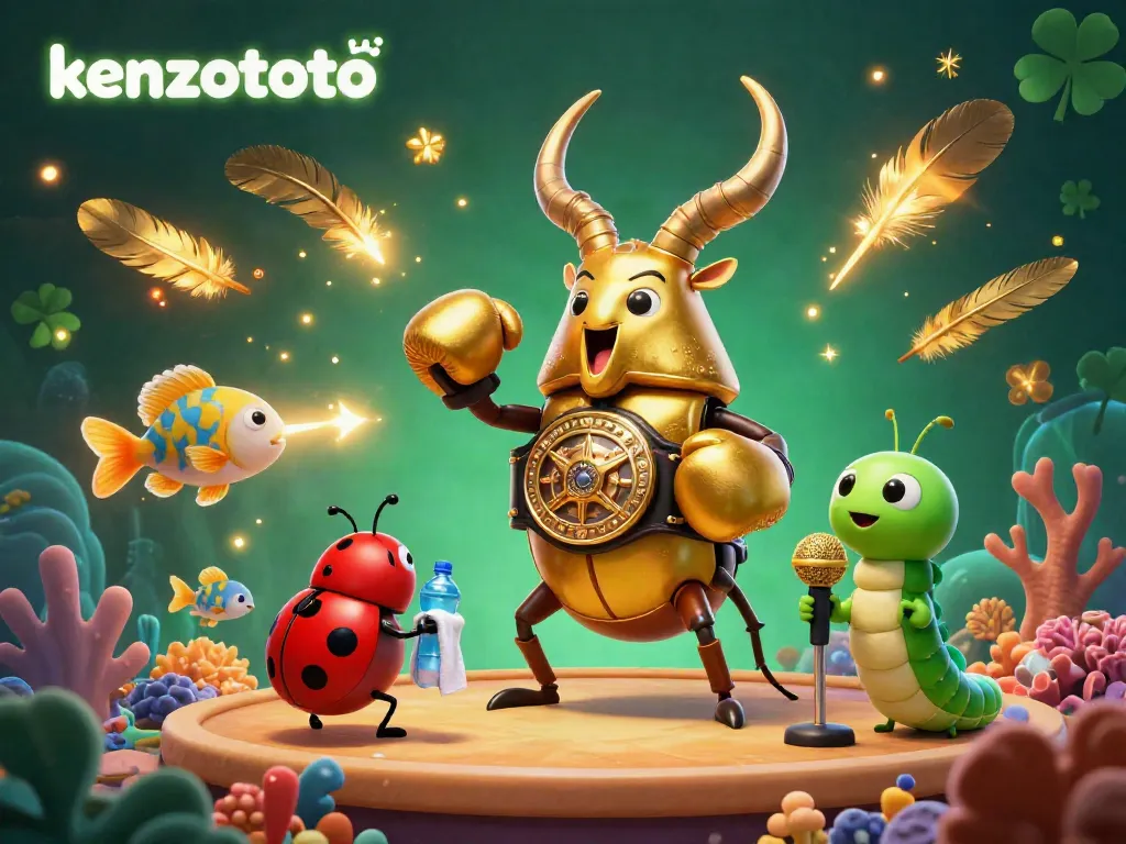 Engage in the thrilling fish shooting game kenzototo with vibrant underwater scenes and exciting characters.