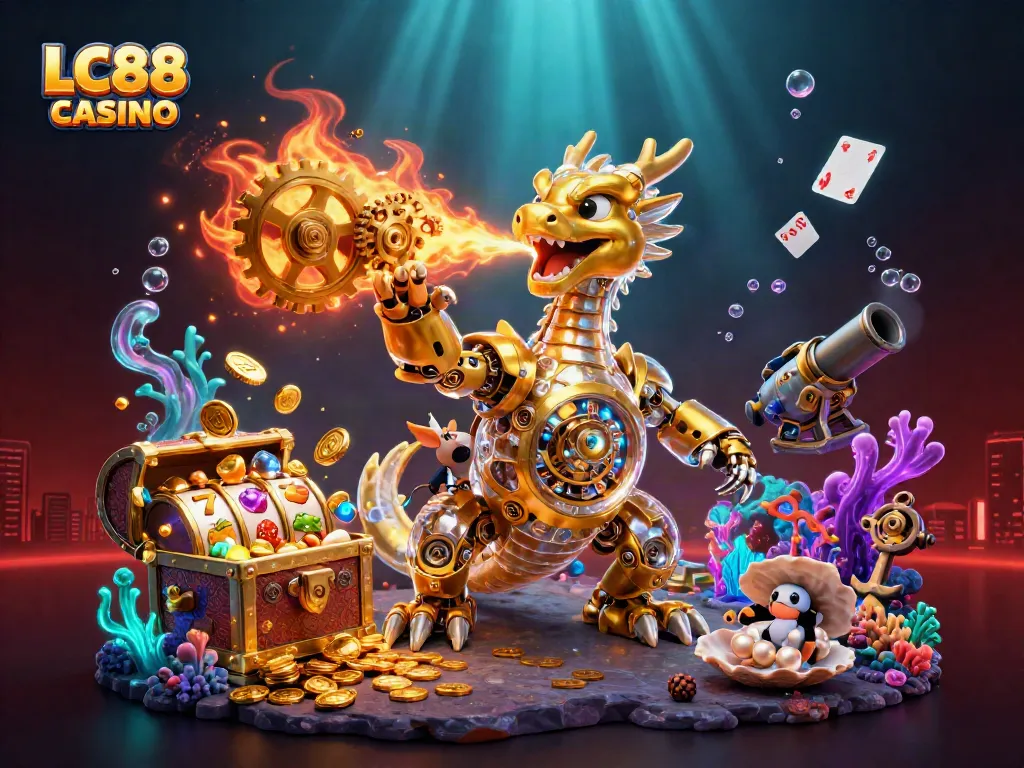 Spin the reels and dive into excitement with LC88 CASINO's vibrant gaming adventures.