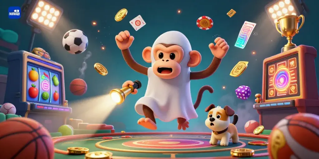Engage with the vibrant casino scene featuring nona88's mischievous elements and rich game visuals.