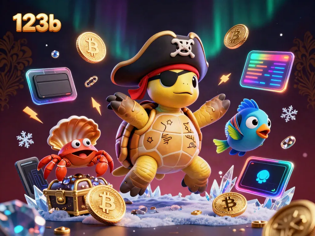 Engage in thrilling betting adventures with 123b, illustrated by vibrant characters amidst digital treasure.