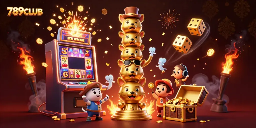 Experience thrilling gameplay with 789CLUB through immersive 3D casino action.